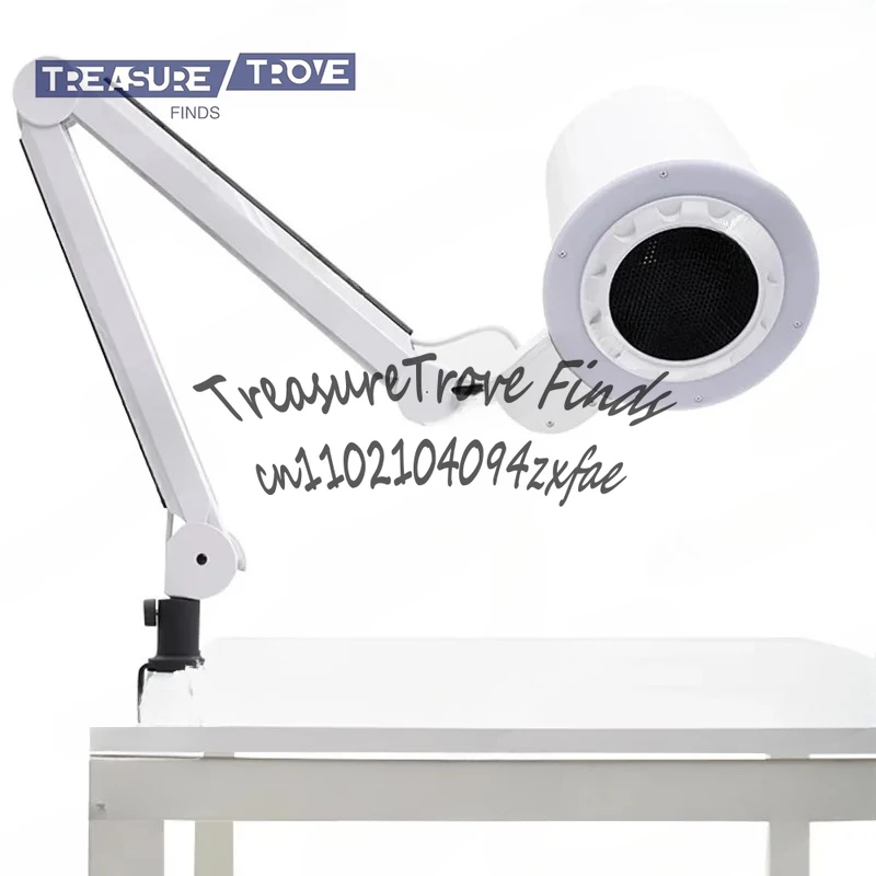 

Strong Suction Nail Vacuum Cleaner Powerful Vacuum Nail Dust Collector with Universal Table Mount for Pedicure & Manicure