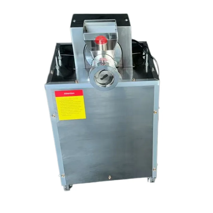 Automatic Electric Pasta Macaroni Make Machine Hollow Tube Noodles Forming Spaghetti Extruder Pasta Dough Kneading