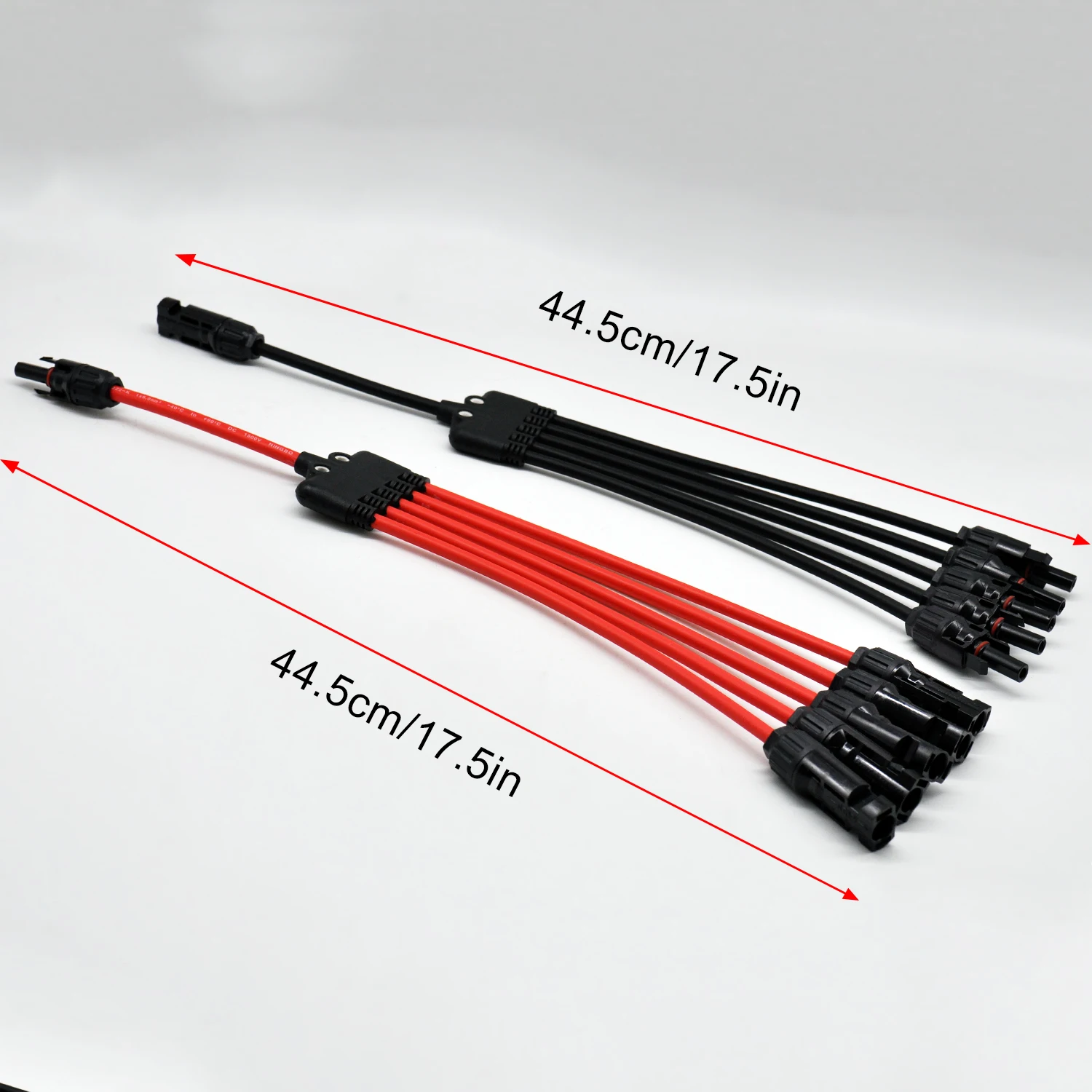 1 Pair 5 to 1 Solar Y Branch Cable M/5F F/5M Parallel Connectors for RV Home Solar