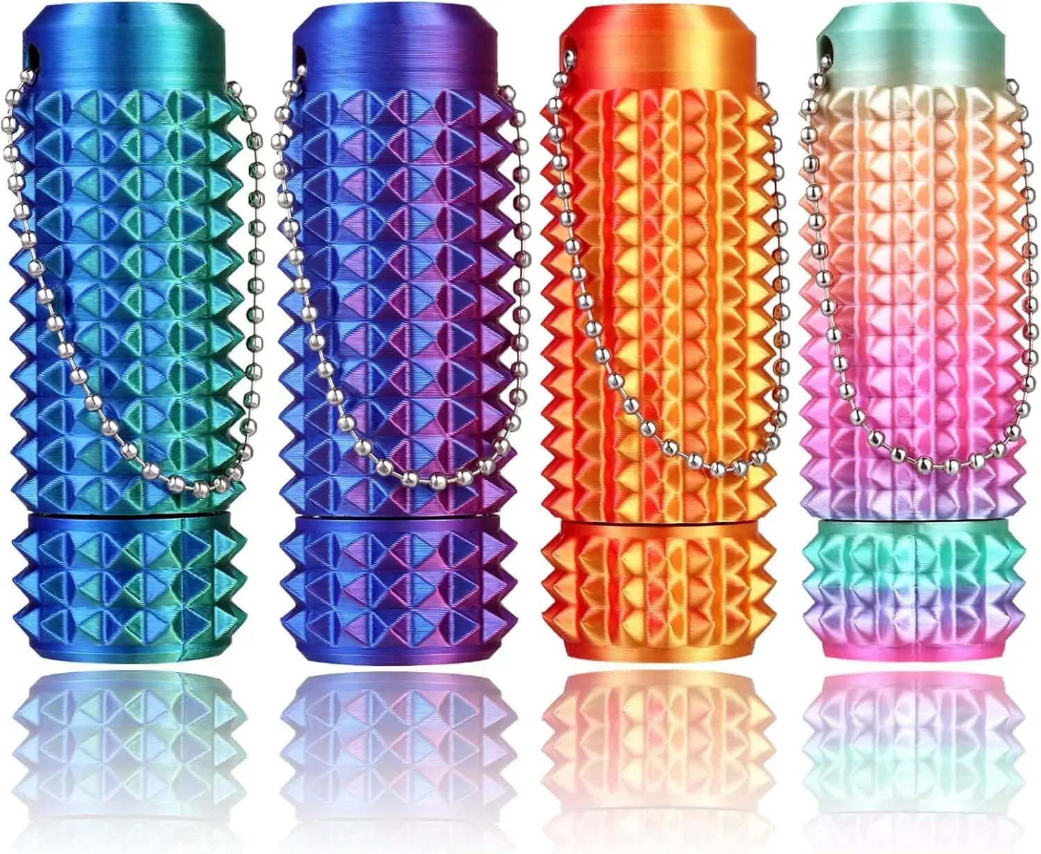 

Набор из 4 вращающихся сенсорных игрушек-антистресс с шипами для снятия тревоги, улучшения концентрации и снятия стресса, подарок для подростков и взрослых