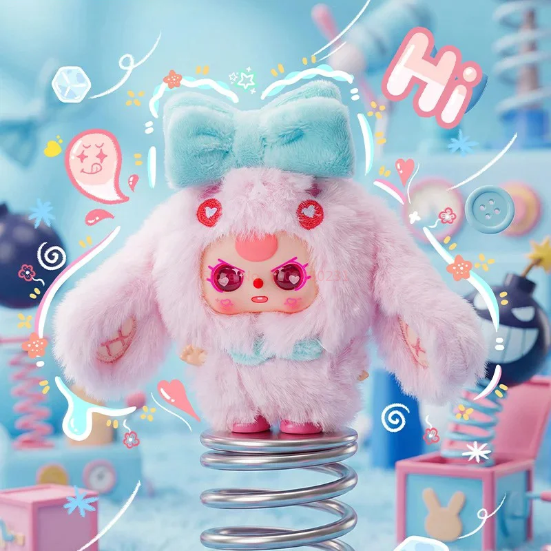 

New Mini Baby Three Cute Vinyl Blind Box Fashionable Popular Dolls Cute Bag Pendants Desktop Ornament Hot Gift Hanging Charm