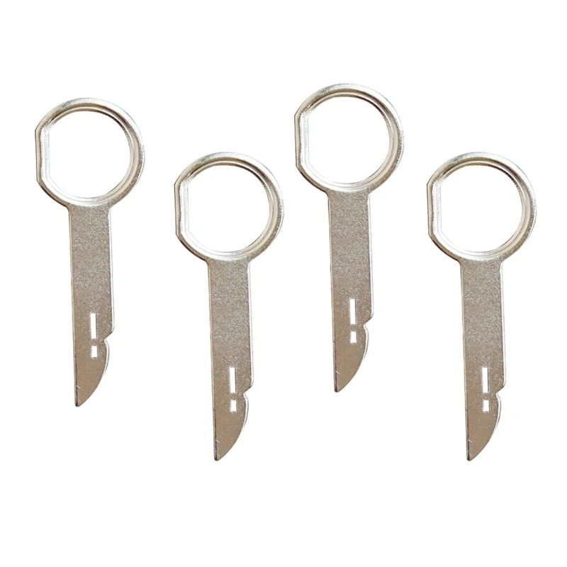 Professional Car Radio Removal Tool DIN Release CD-Media Player Pin Universal Pin Stereo- Hooks Tool Durable
