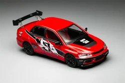 Velocidade GT Diecast Model Car, Lancer X Rápido Vermelho Limitado, Rápido, 1:64