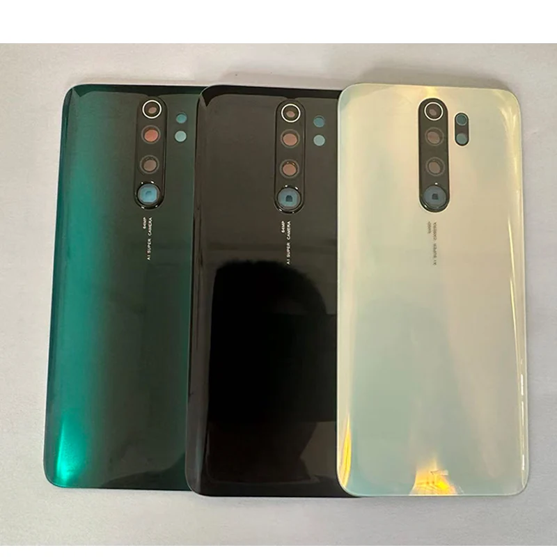 For Xiaomi Redmi Note 8 Pro Battery Cover Rear Glass Door Housing Replacement Parts