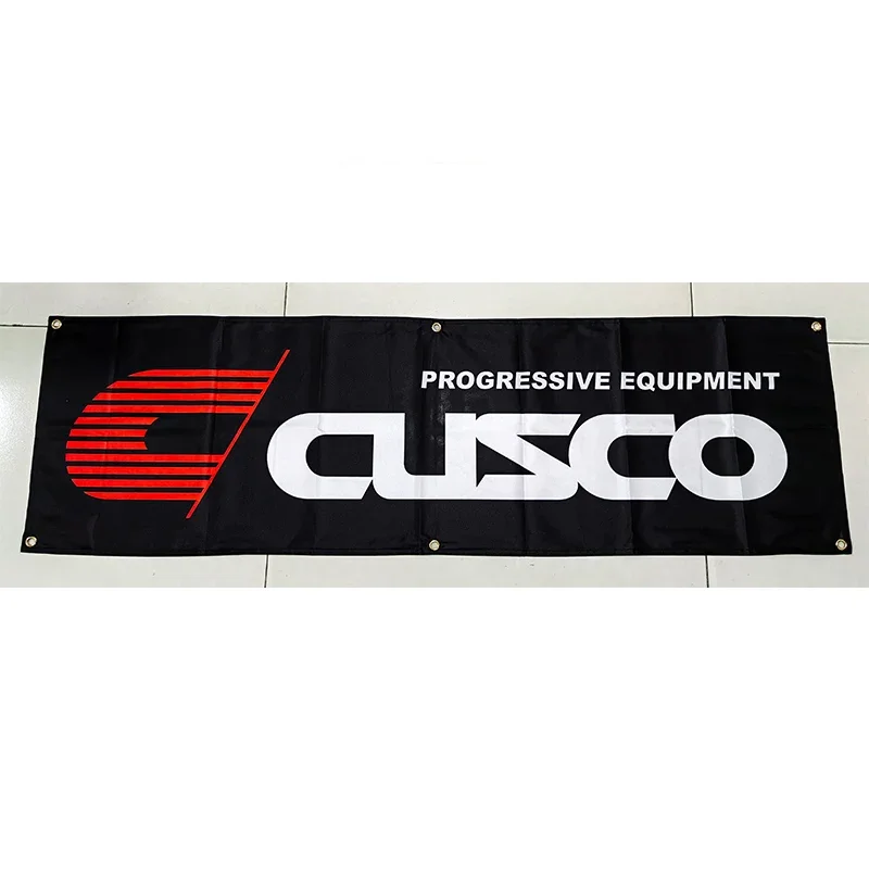 

130GSM 150D Material Cusco Flag Banner 1.5ft*5ft (45*150cm) Size Custom Any Size Any Logo Flying and Hanging Flags