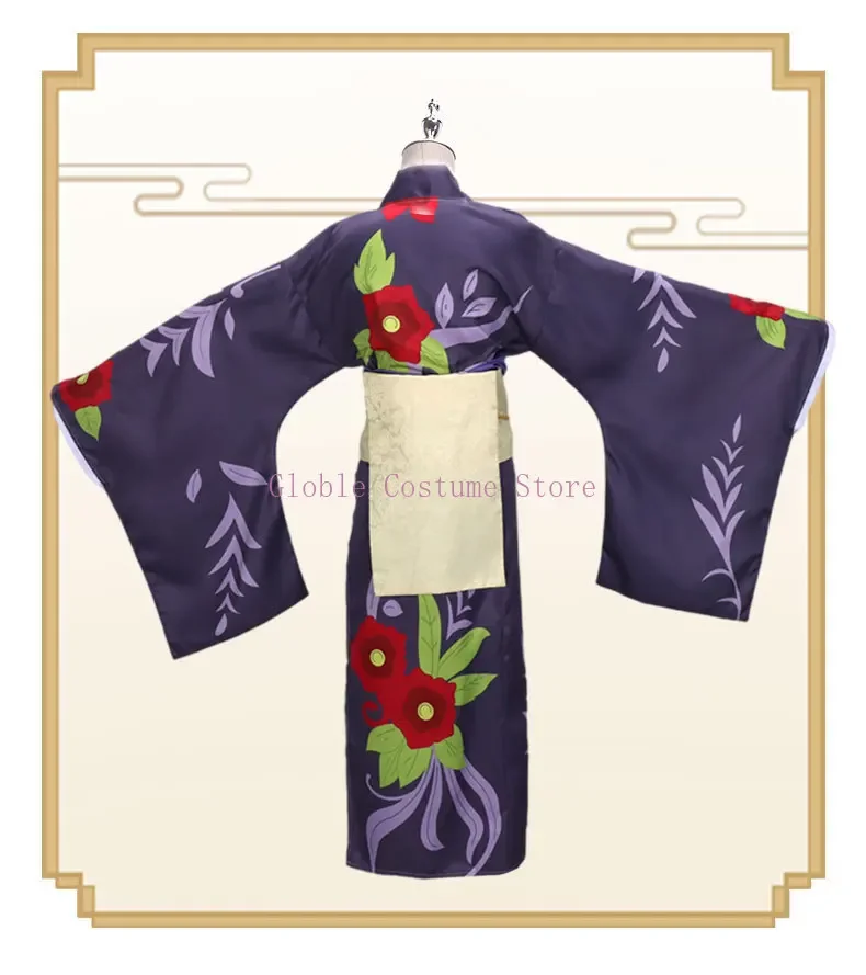 Anime Tamayo Costume Cosplay Kimetsu No Yaiba parrucca Kimono giapponese Haori uomo donna Halloween Costume Cosplay