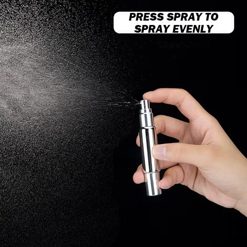 1pcs Dual Head Perfume Refillable Bottle Essential Oil Roller Ball Glass Spray Bottle Atomizer Empty Bottle For Fragrance Trave
