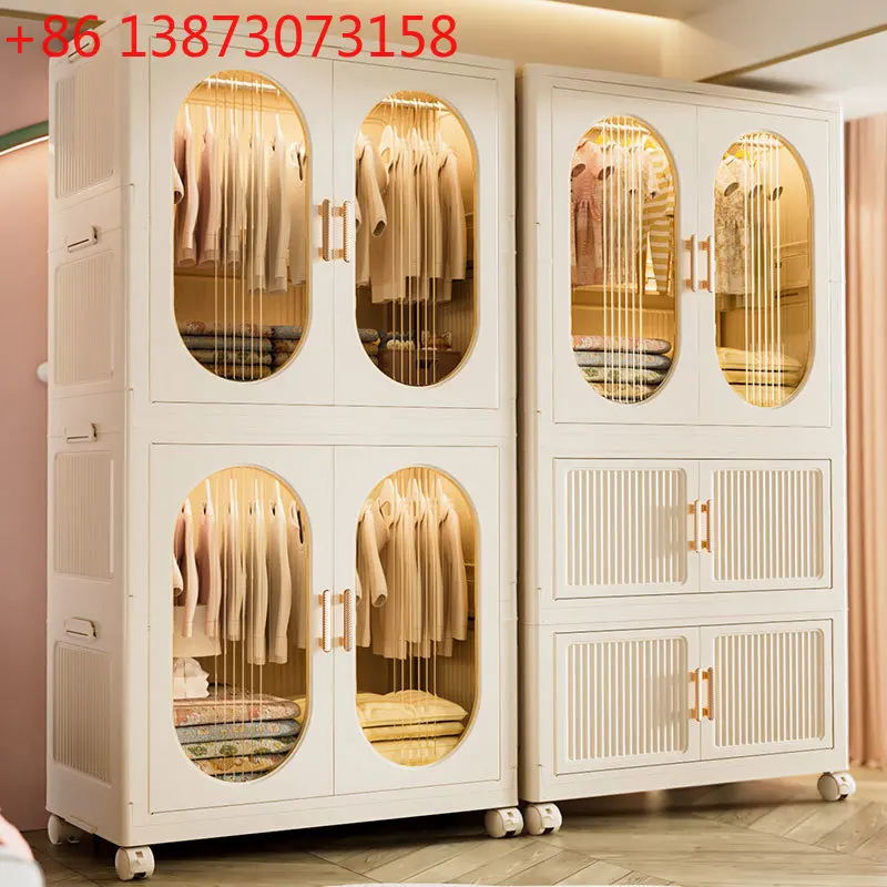 

Customized Modern Wardrobe Closet Long Glossy Plastic Drawers Wardrobe Closet White Storage Guarda Roupas Furniture For Home