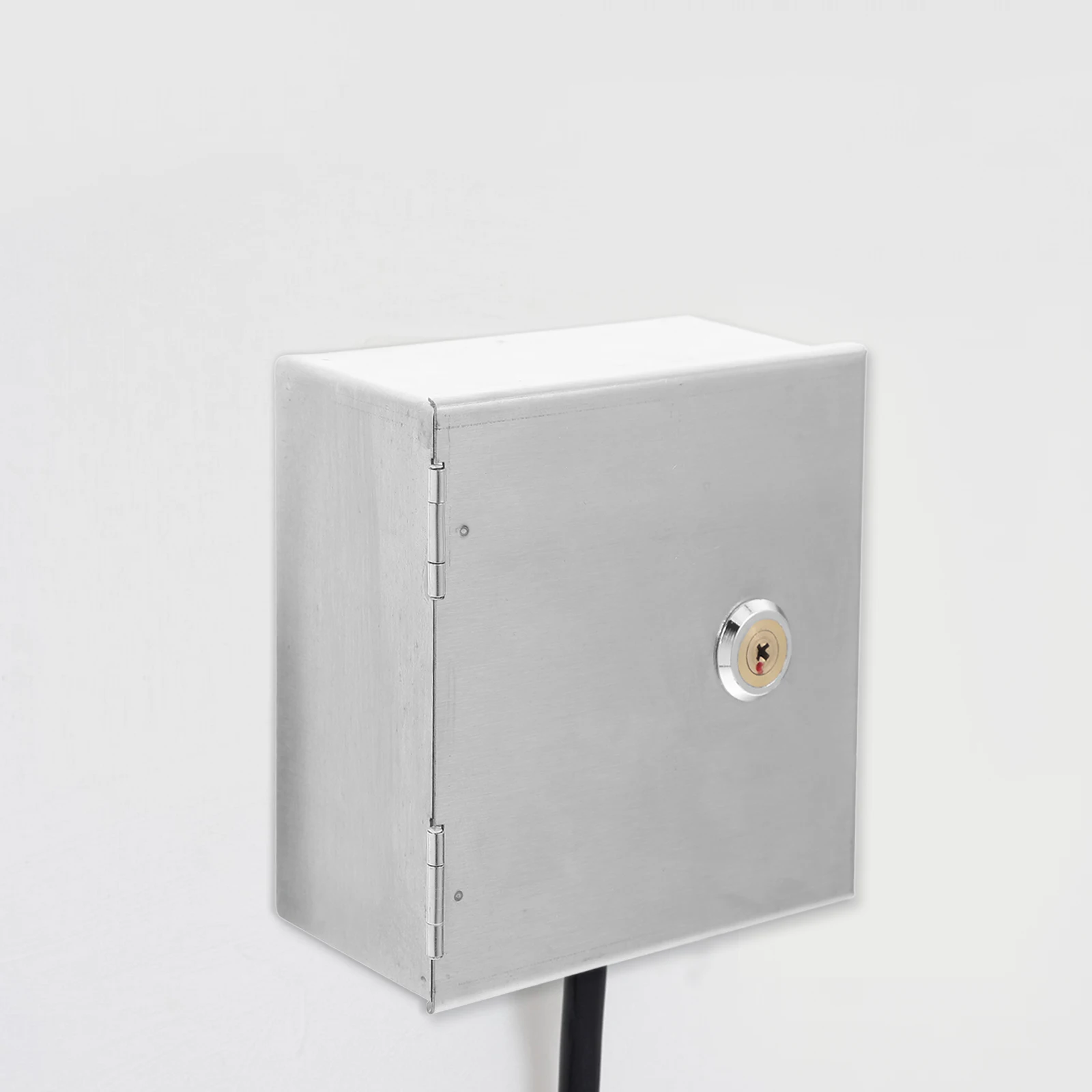 

Stainless Steel Socket Splashproof Electric Charging Protection Switch Cover Metal Junction Project Box Outdoor