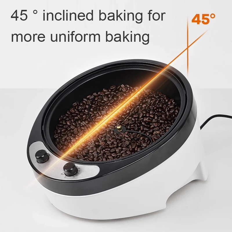 110V/220V Electric Coffee Bean Roaster Cafe Grain Drying Fruit Baked Peanut Roasting Stove Beans Baking Dryer Machine Heater