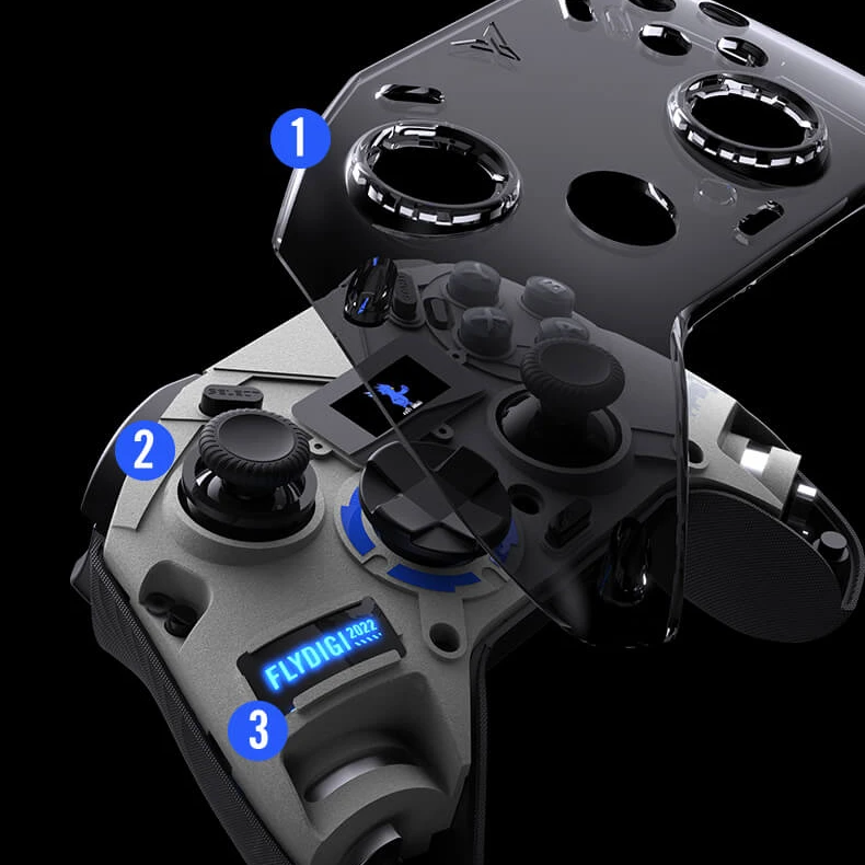 وحدة تحكم الألعاب Apex 3 Elite تدعم Windows/Switch/Android/PC Gamepad