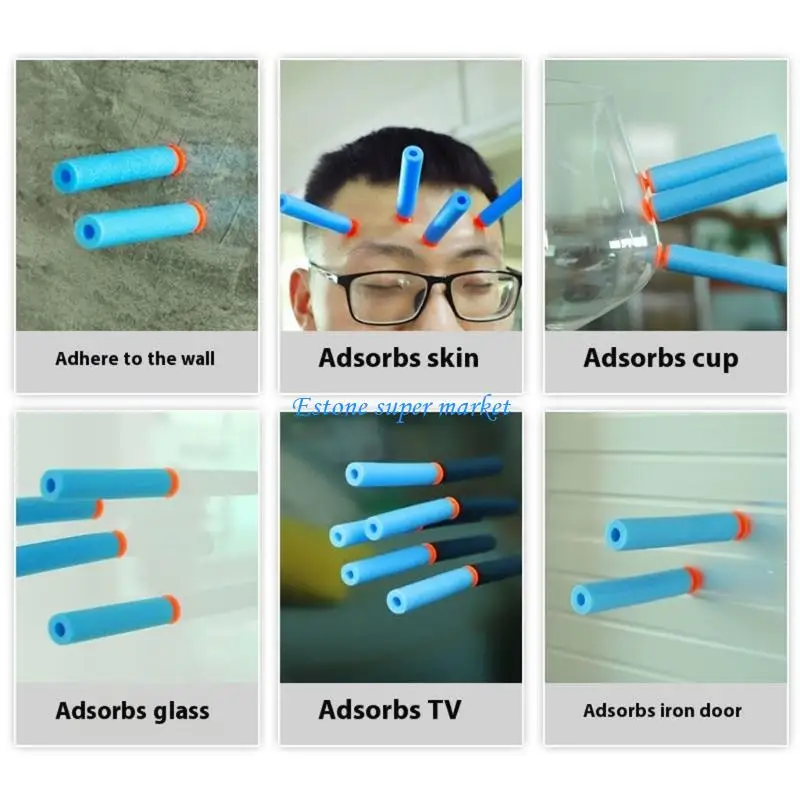 

090B Adhesive Tip Foam Suction Darts Interactive Play Set For Outdoor Party Fun