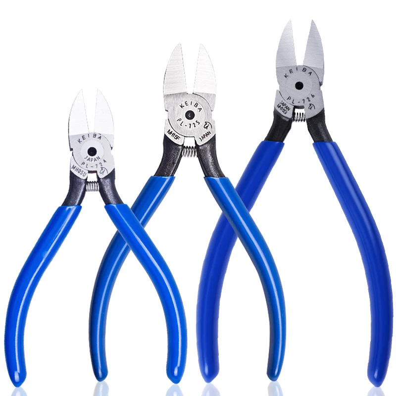 Plastic Cutting Flat Nose Pliers Side Cutters Cable Plastic sDeburring Cutting Tool Household Multitools DIY Hand Tools