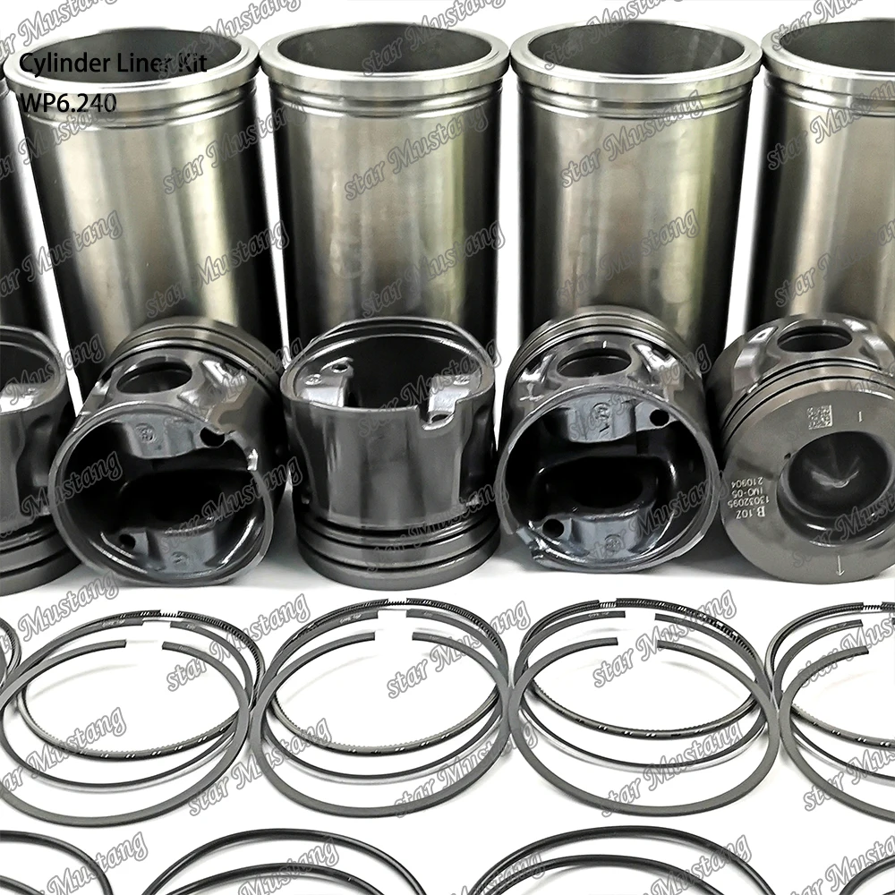 WP6.240 Cylinder Liner Kit Suitable For Weichai Engine Parts