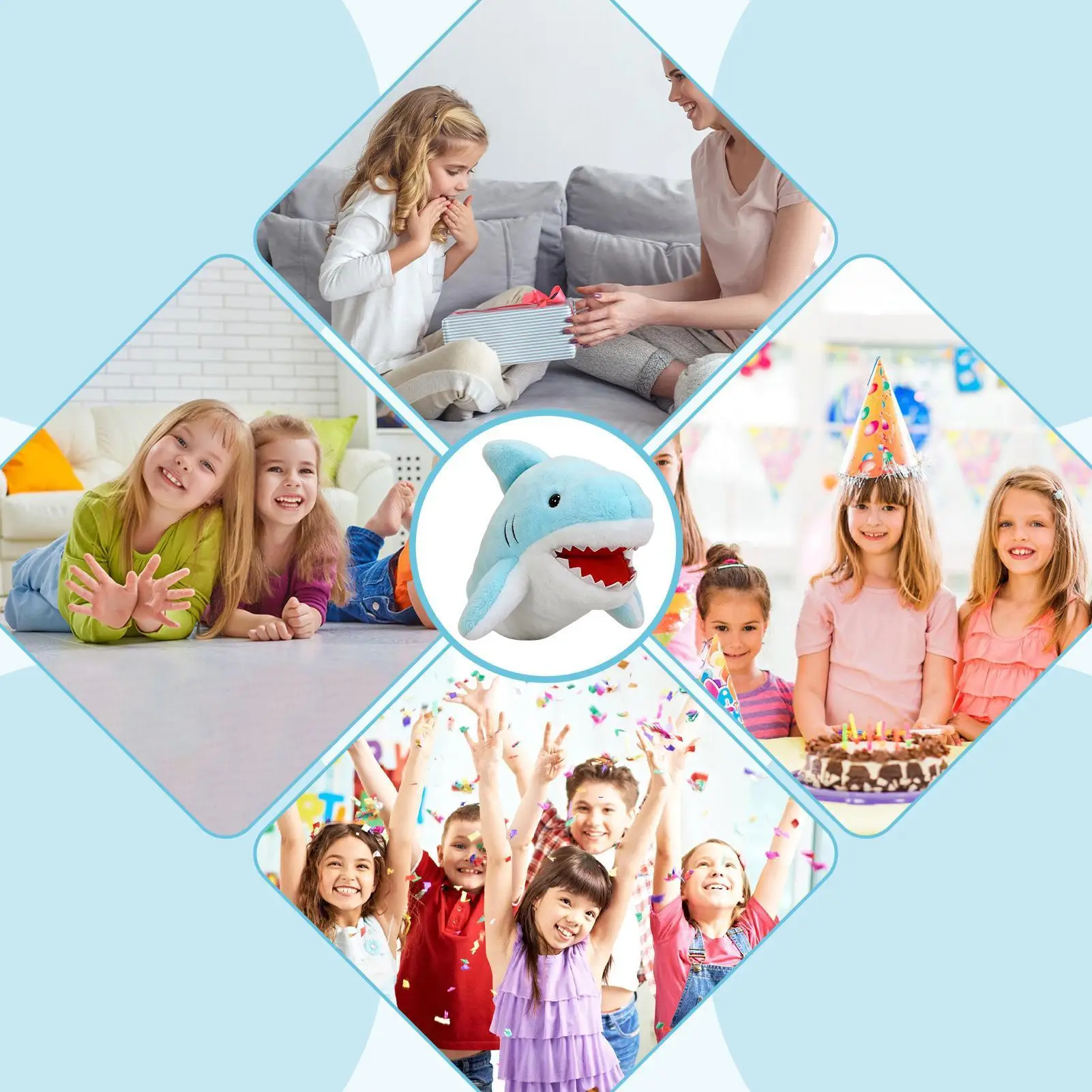 Dierenhandpoppen Pluche Storytelling Speelgoed Met Beweegbare Mond Pluche Marionet Voor Kinderen Familie Thuis Feest School Klaslokaal Speelkamer