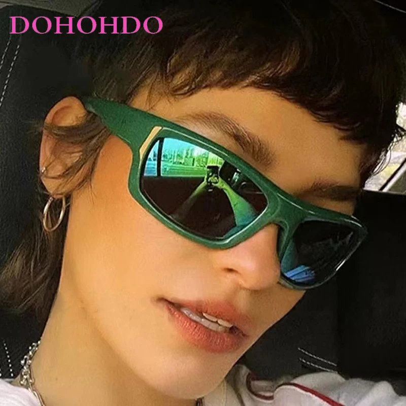 

Punk Cool Outdoor Cycling Sports Women's Sunglasses Luxury Brand Design Men Sunglass Summer Drive Hiking UV400 Windproof Goggles