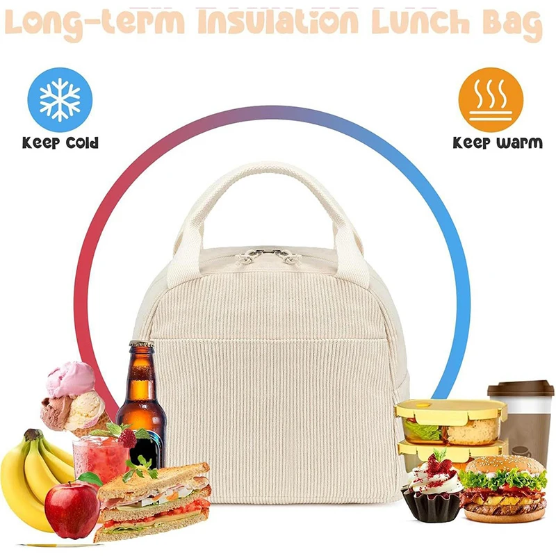 Saco de almoço portátil isolamento térmico lancheira armazenamento bolsa multifuncional saco térmico piquenique foodpouch