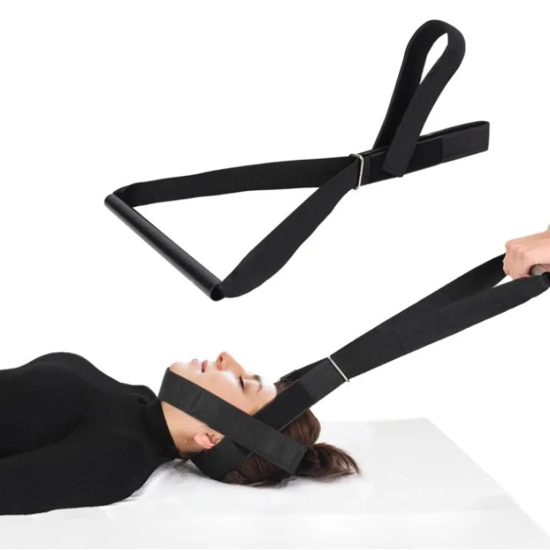 

Y Shaped Binding Belt Corrector Neck Stretcher Cervical Traction Band Relaxation Massage Device for Neck Pain Relief