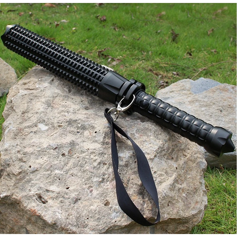 Telescopic Stick Self Defense Legal Car Self Defense Rechargeable Flashlight