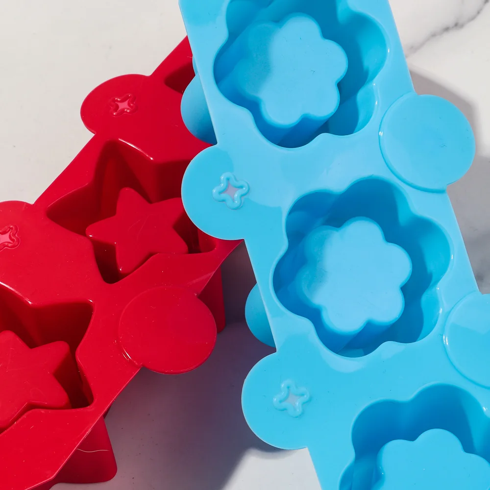 أصيص زهور خرسانة نجمة ، قالب سيليكون ، مزهرية عصارية تصنعها بنفسك ، قالب طين إسمنت جبسي ، أداة زراعة يدوية الصنع ، 3 فتحات