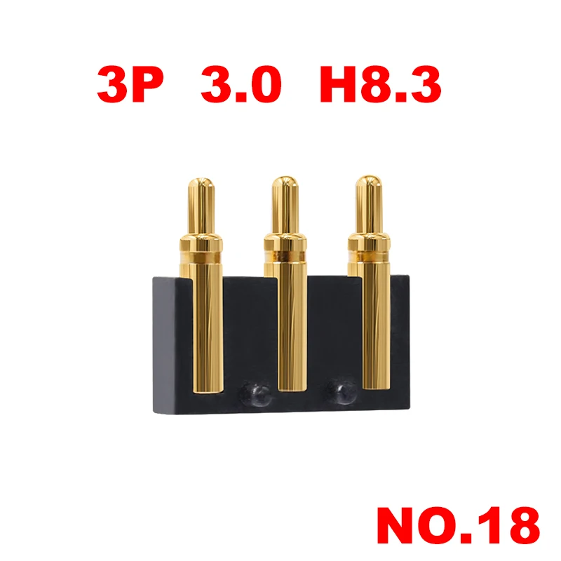 1 stücke 3p 4p 5p 2,54 h 5,5 6,0 7,0 4,0 5,7 feder belasteter Pogo-Pin-Stecker Seite Schweiß halterung smd Streifen kontakt smt Buchse männlich – Detail 6