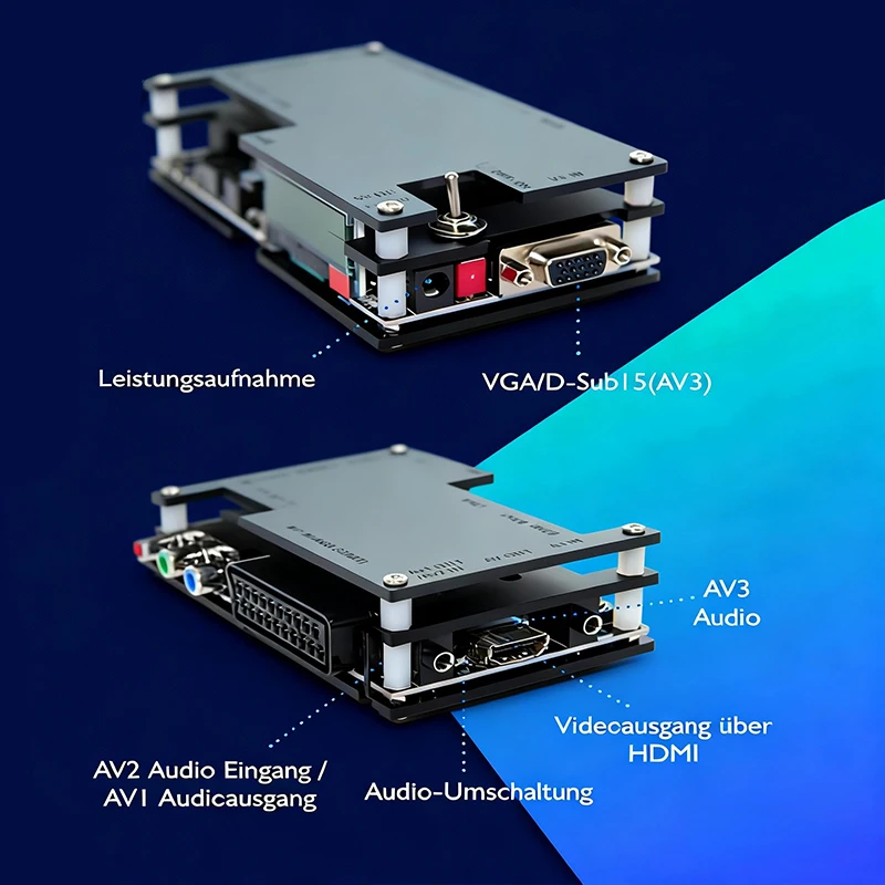 

OSSC Scaler версии 1.8: конвертер видео с открытым исходным кодом для ретро-игр, поддерживает RGB-интерфейс для отображения на ретро-консолях