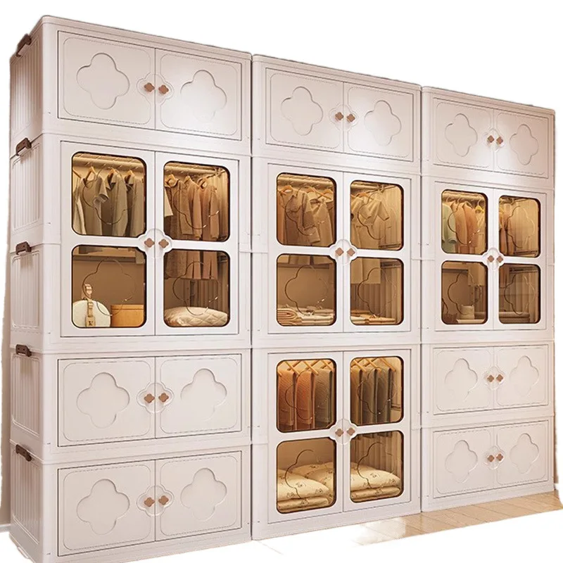 

Детский шкаф для одежды, шкаф для хранения в спальне, домашний органайзер, коробка для детских вещей, коробка для игрушек и одежды, пластиковые складные контейнеры, тканевый шкаф-органайзер