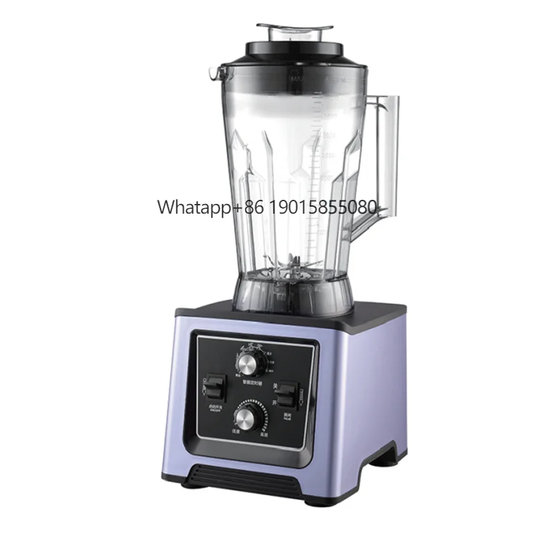 Factory Price 5.5L Powerful Juicer Processor Ice Smoothies Blender  Mixer Soybean Milk Machine Blenders for Kitchen