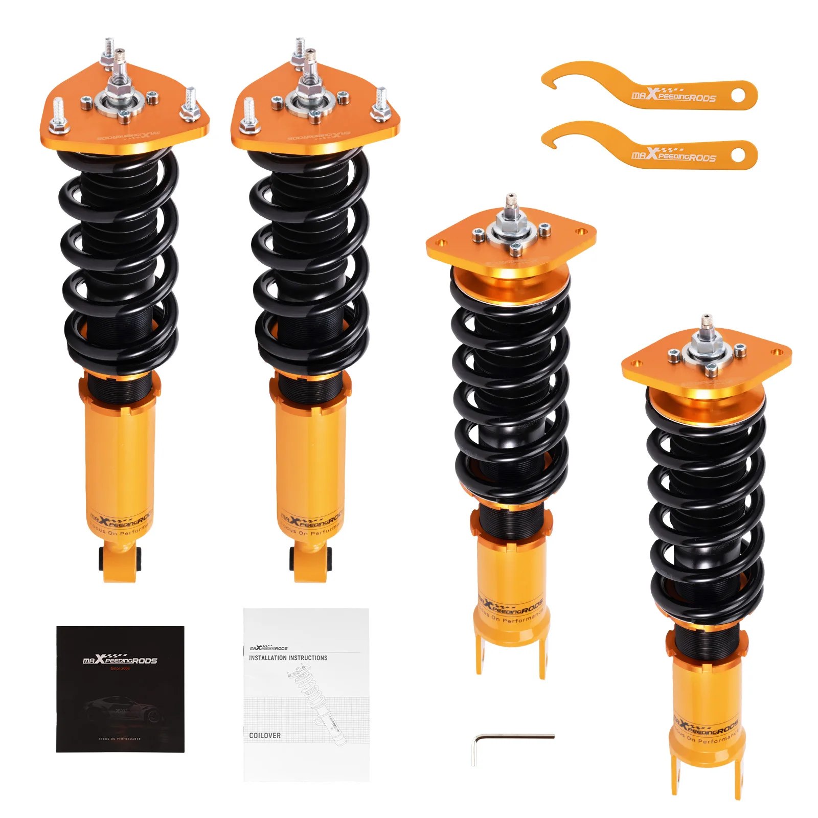 

MaXpeedingrods Coilovers 24 Way Damper Kit For NISSAN 370Z 09-18 G37 08-13 RWD