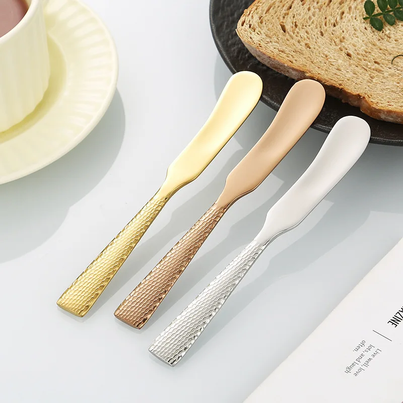 1PCS 304 stainless steel butter knife, butter spatula, breakfast sauce, cheese, and seasonings