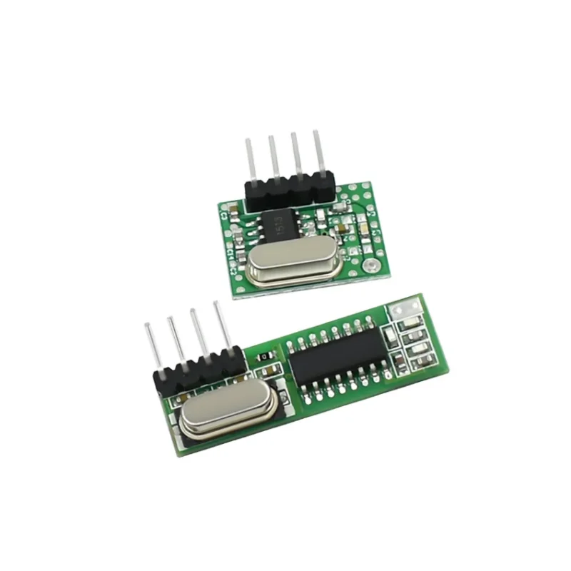 Modulo ricevitore e trasmettitore RF, supereterodina, telecomandi per Arduino, modulo Wireless, kit fai da te, 433 Mhz