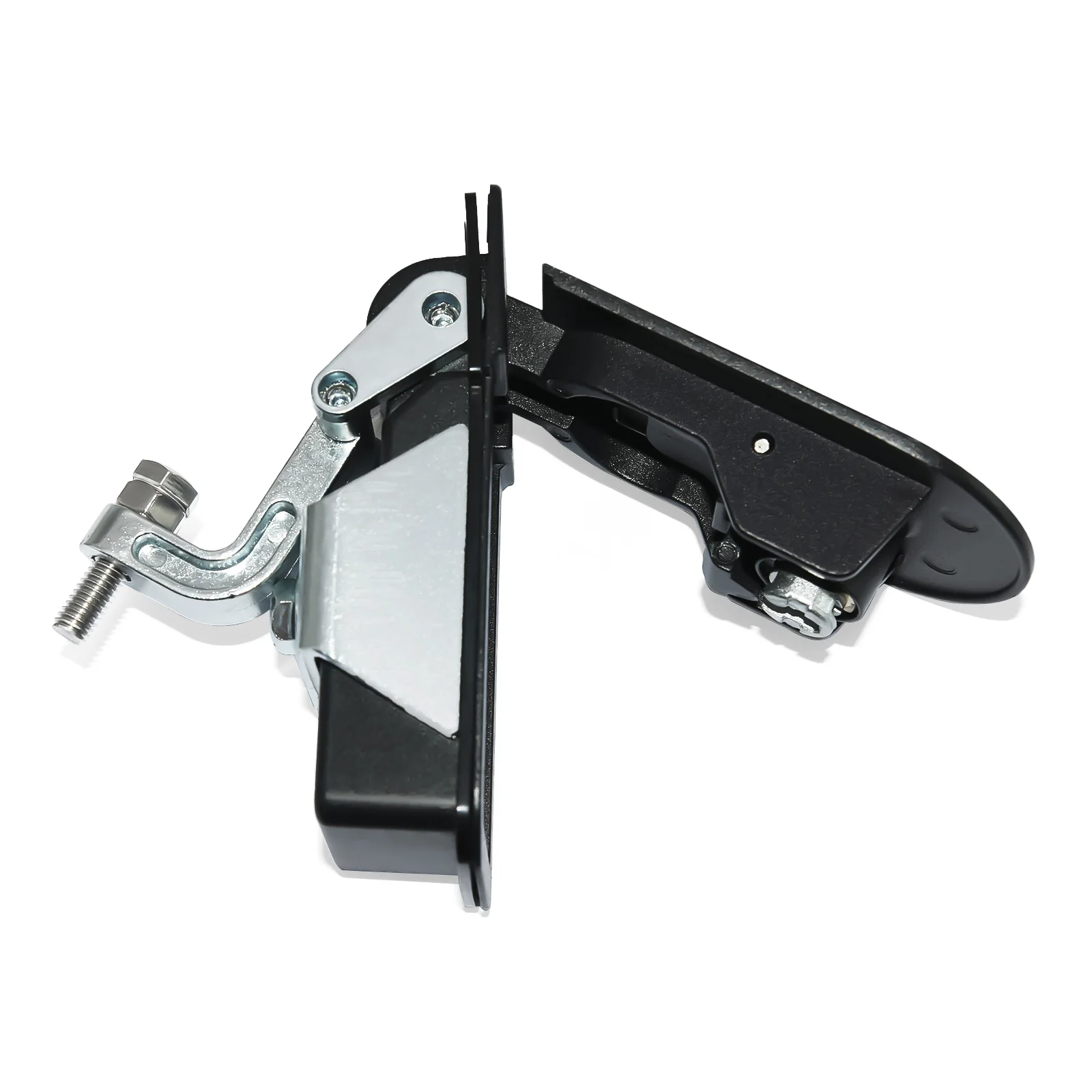 1/2/3/4PCS Compression Black Flush Mount Push Locks Latch Tool Box Camper Trailer Aluminium Locking Industrial Cabinet Plane