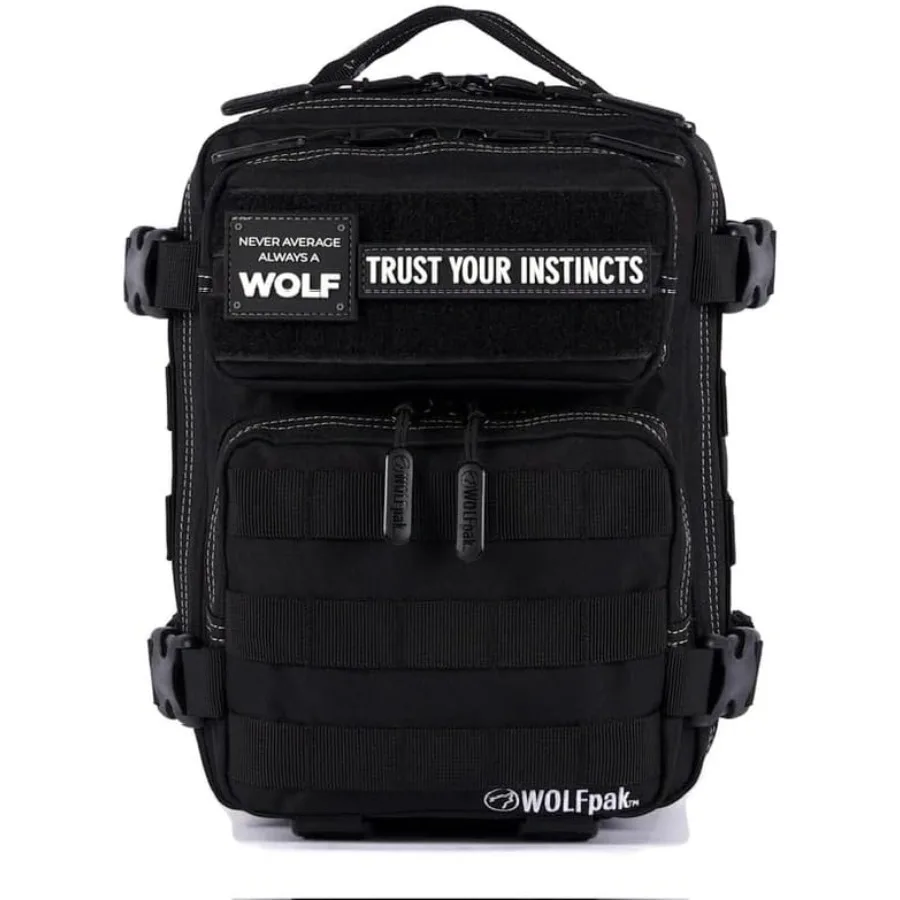 

WOLFpak 9L Mini Tactical Backpack for Men and Women Compact Small Everyday Carry Bag for Gym School Travel Durable Water-Resist