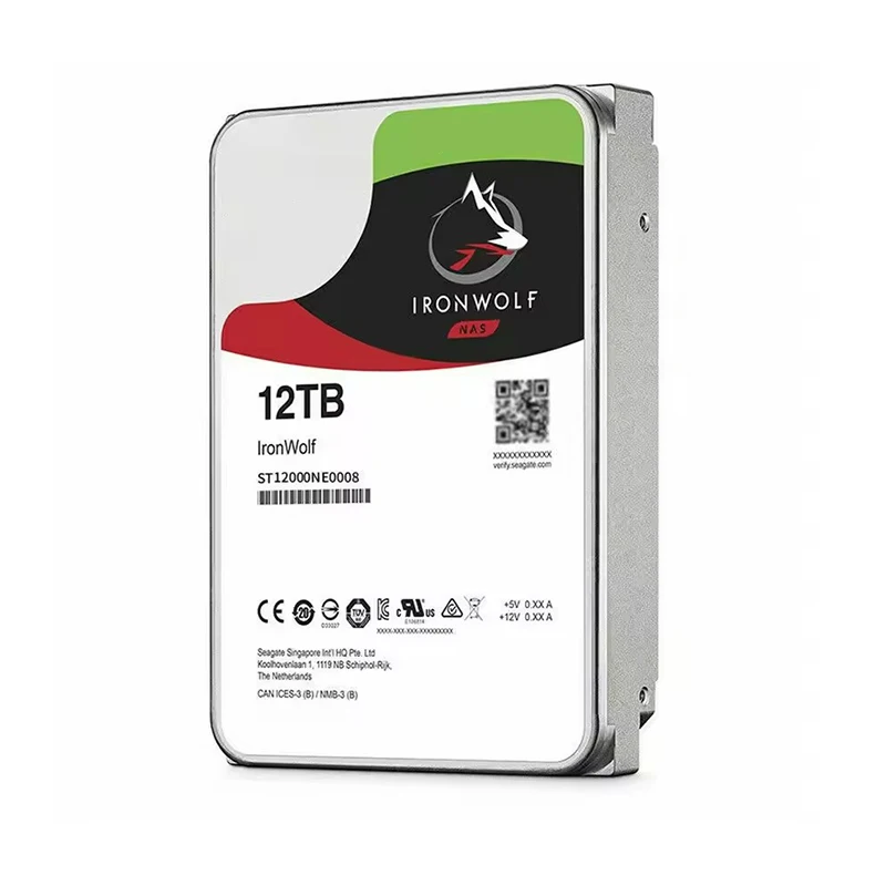 Brand New ST12000NE0008 12TB NAS Enterprise Hard Drive 7200RPM SATA 6Gb/s 3.5