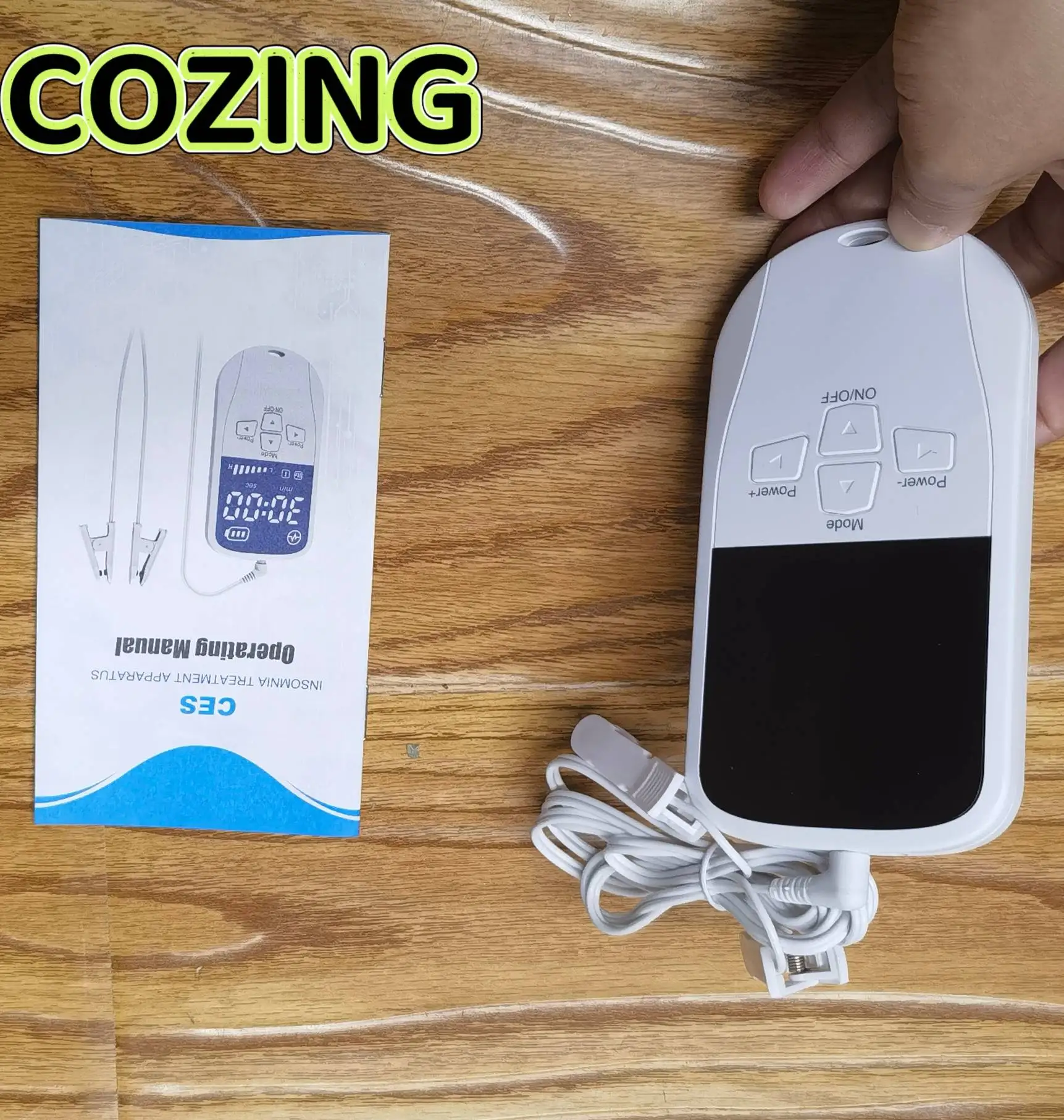 

Ушной зажим CES, устройство для стимуляции нервов ваги, портативное средство для сна от бессонницы, депрессии и тревоги