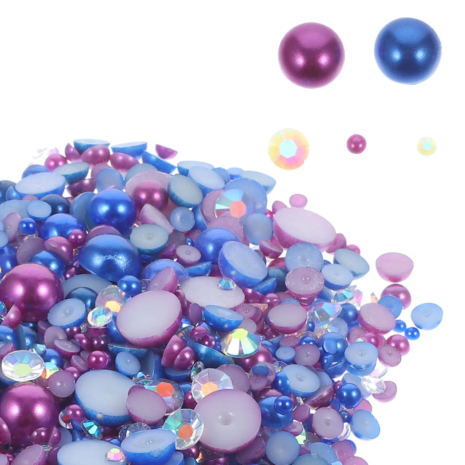 

6 пакетов с элементами декора для ногтей, креативные красочные плоские украшения для профессионального или домашнего использования, изысканные аксессуары ручной работы