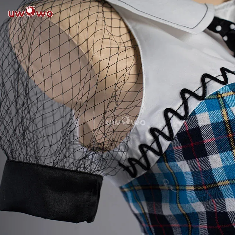 UWOWO Monster High Cosplay Frankie Stein 1 Cosplay Costume Suit Female Cosplay Dress Halloween Costumes Outfit