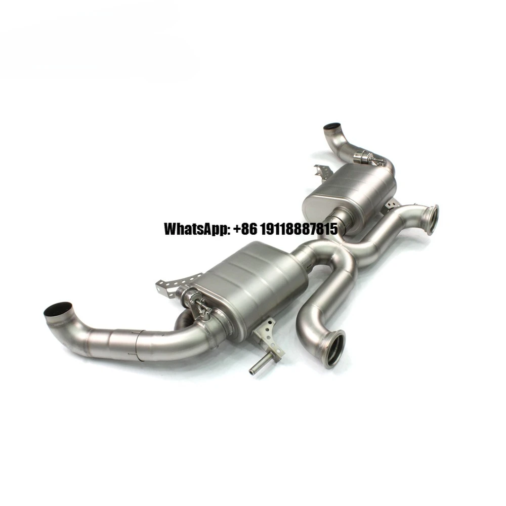 

High Quality for Audi R8 V8 4.2L Stainless Steel Exhaust System Premium Full System Upgrade for Super Sports Car Models