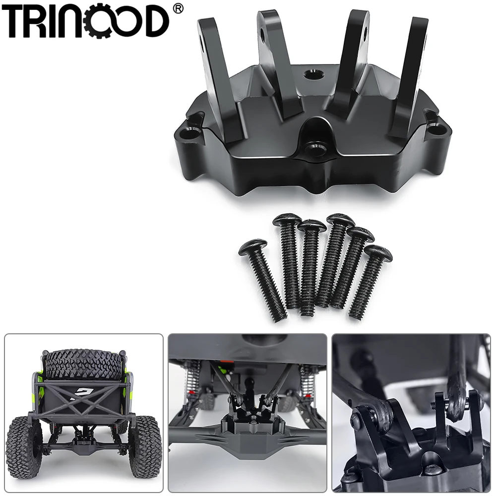 TRINOOD Rear Axle Suspension Link Mount for 1/10 BAJAREY, 1/10 Hammer Rey RC Crawler Car Accessories 1
