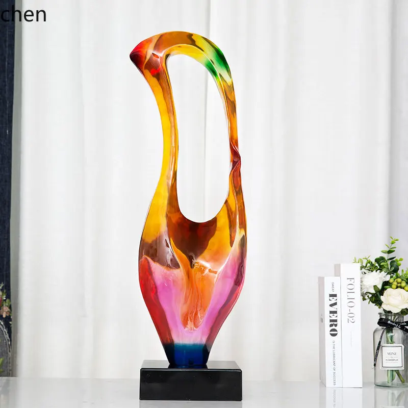 YFY  Ornament Soft Decoration Display Entrance Hotel Home Model Room Office Art