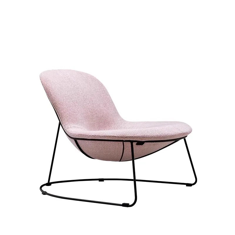 

Bedroom designer creative fabric single sofa chair