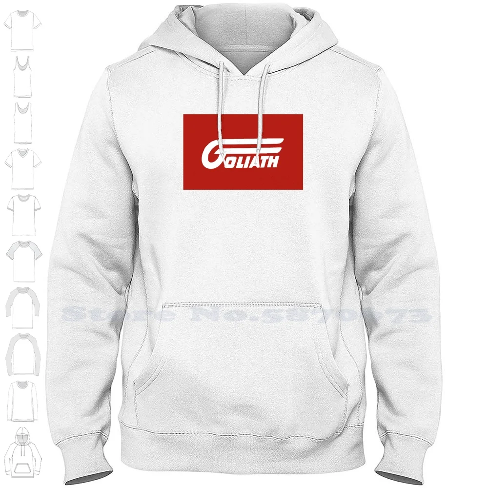 Goliath Logo Casual Clothing Sweatshirt 100% Cotton Graphic Hoodie