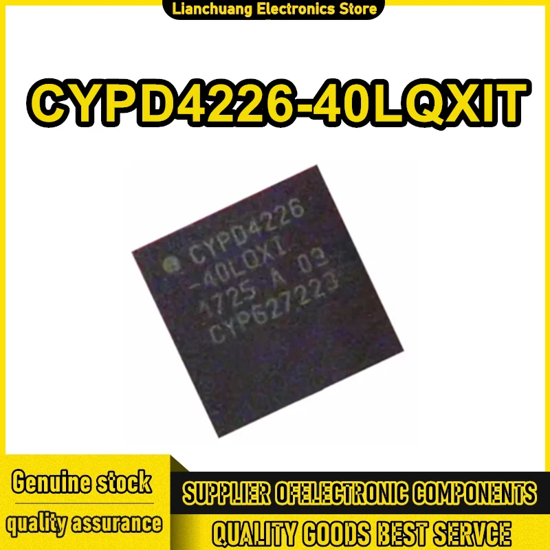 

CYPD4226-40LQXIT CYPD4226-40L D4226-40LQXIT QFN В наличии НОВЫЙ Оригинал