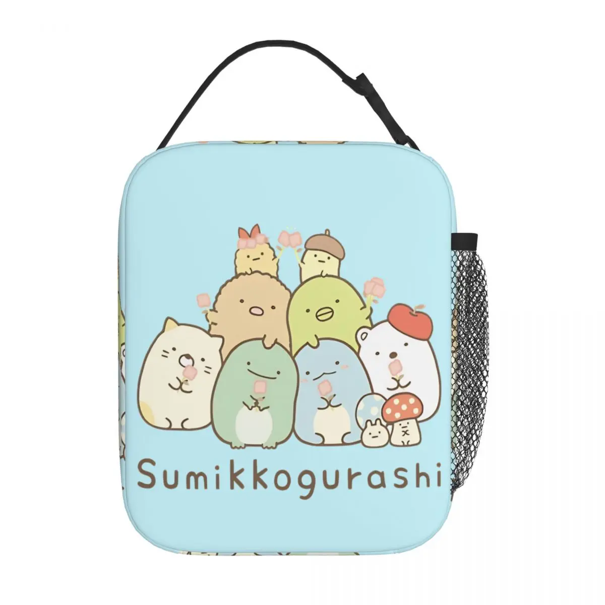 Charming Sumikko Gurashi Insulated Lunch Bag Leakproof Reusable Cooler Bag Tote Lunch Box School Travel Men Women