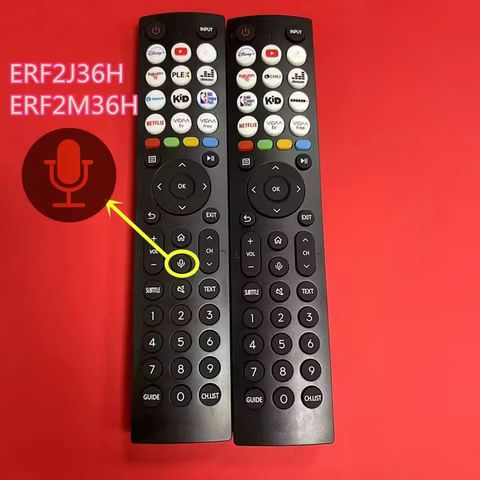 NEW Original FOR HISENSE ERF2J36H ERF2M36H TV Remote Control for Hisense Smart TV ERF2M36 43A53FEVS 55A63H 65A63H 75A63H