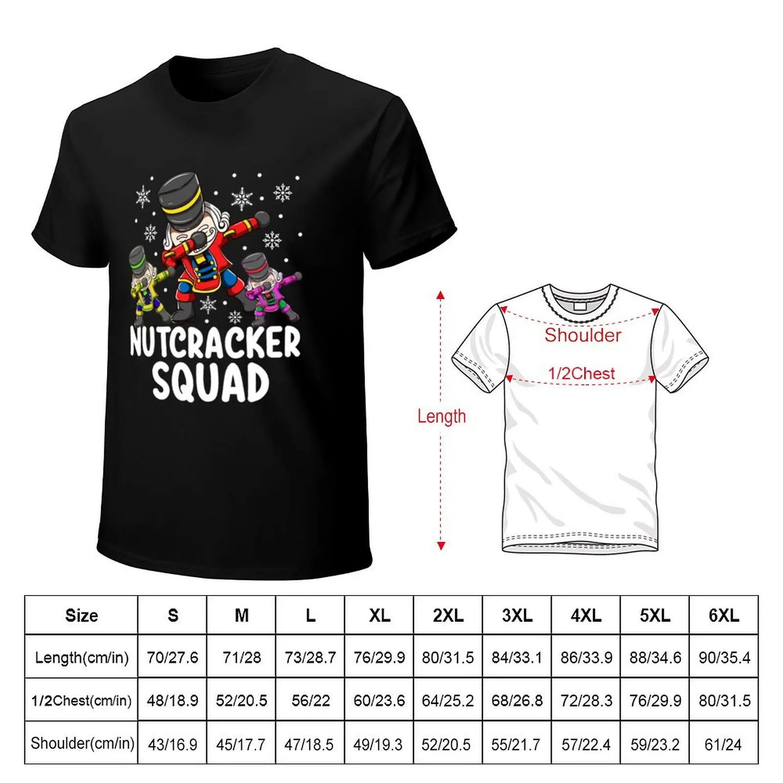 Dabbing Nutcracker Cousin Squad T-Shirt cotton t-shirt plain for man package T-Shirt