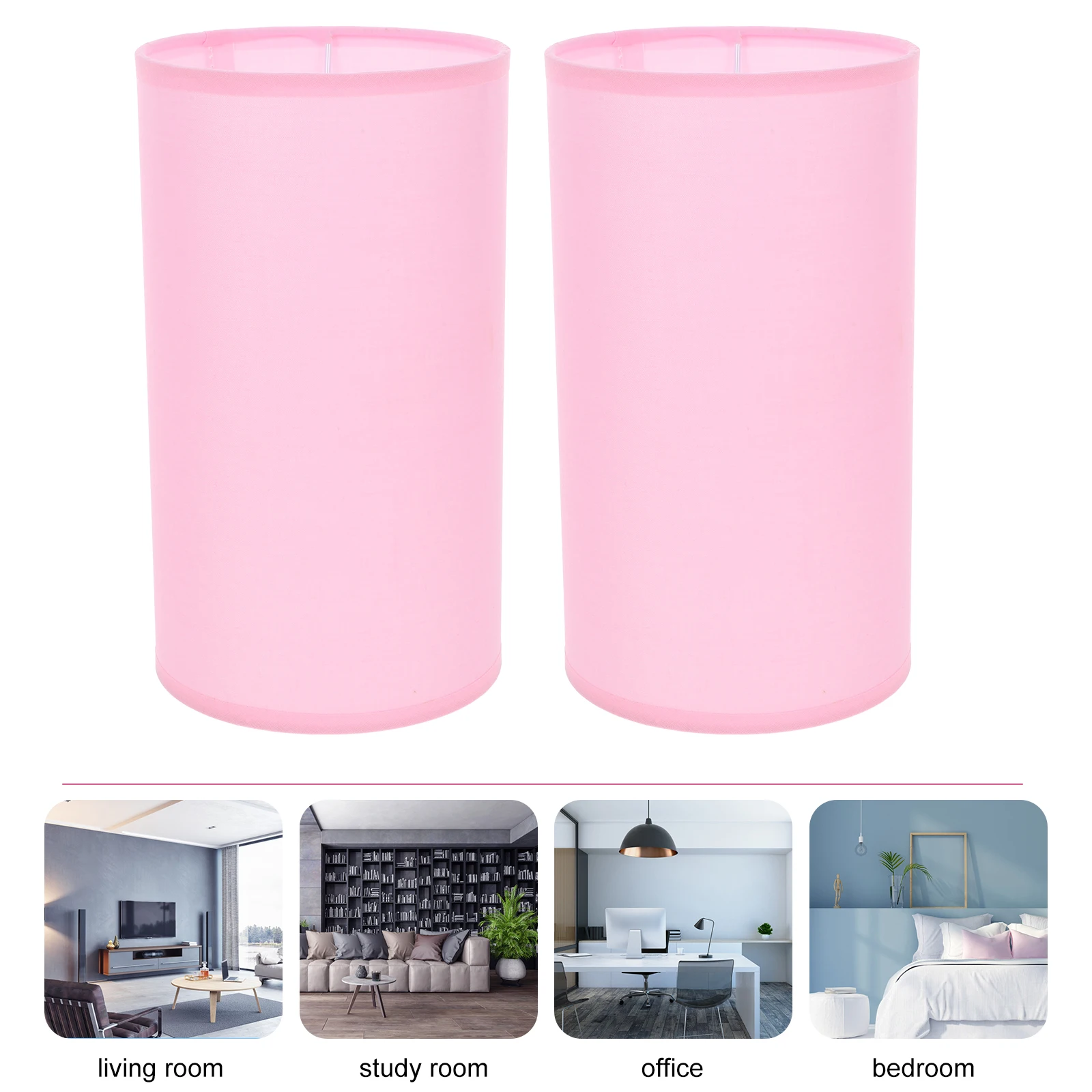 

1 Replacement Fabric Lamp Shade for Desk Lamp Soft Touch Light Cover Modern Simple Design for Bedroom Living Room