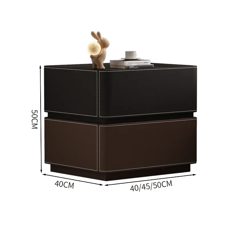 Modern Vintage Nightstand Luxury Nordic Storage Aesthetic Trendy Nightstand Display Mesita De Noche Bedroom Furniture
