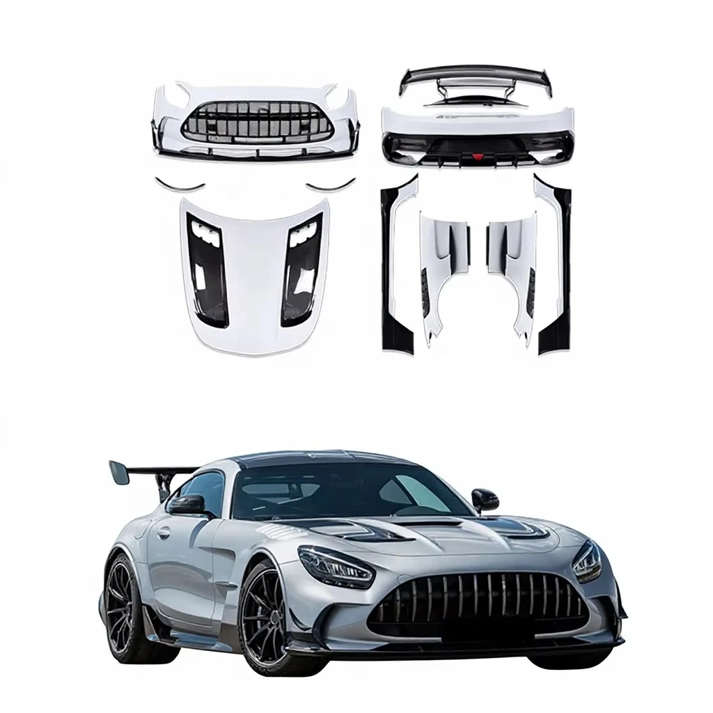 STLF Exterior Package AMGS GT BS Conversion Body Kit for AMGS GT/GTS/GTC 2015-2022 Carbon + FRP Auto Parts Aero Styling Kit