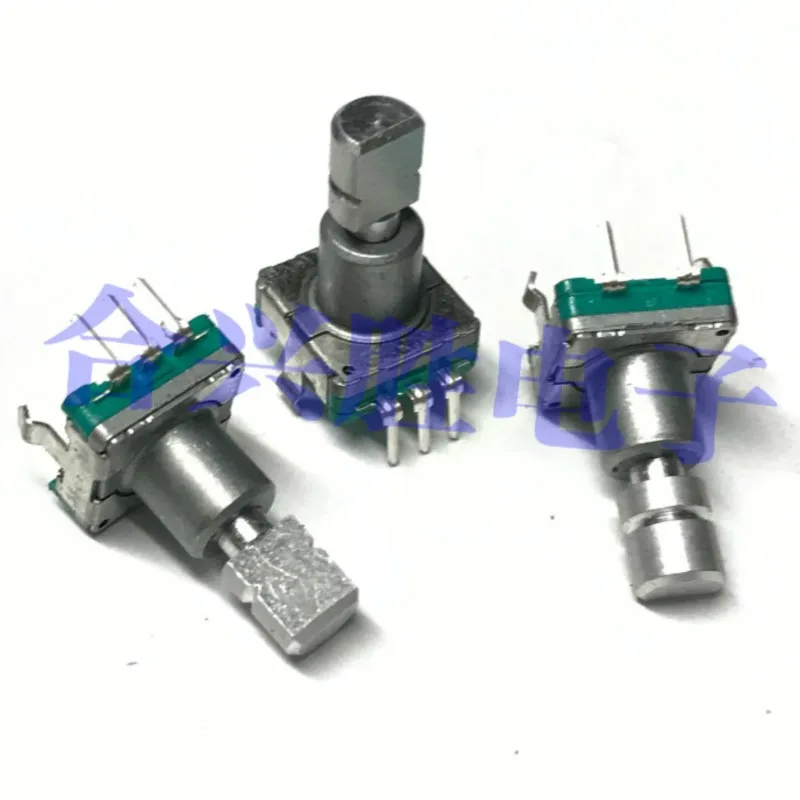 1PCS Car Navigation CD Audio Potentiometer Volume Adjustment Knob 30 Points Key Switch Shaft Length 20MM